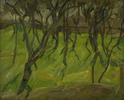 Bomen op Christianshavns Vold door Edvard Weie