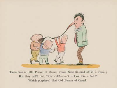 Er was een oude man van Cassel, wiens neus eindigde in een kwast door Edward (after) Lear