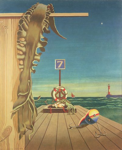 Morgenochtend door Edward Alexander Wadsworth