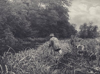 Het Lagere Einde van het Ramsbury Water door Edward Alfred Barton