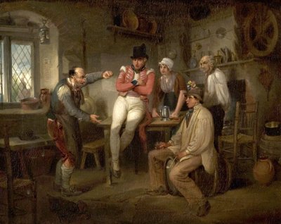 De rekruut, 1806 door Edward Bird