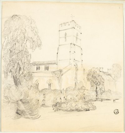 Engelse plattelandskerk door Edward Blore