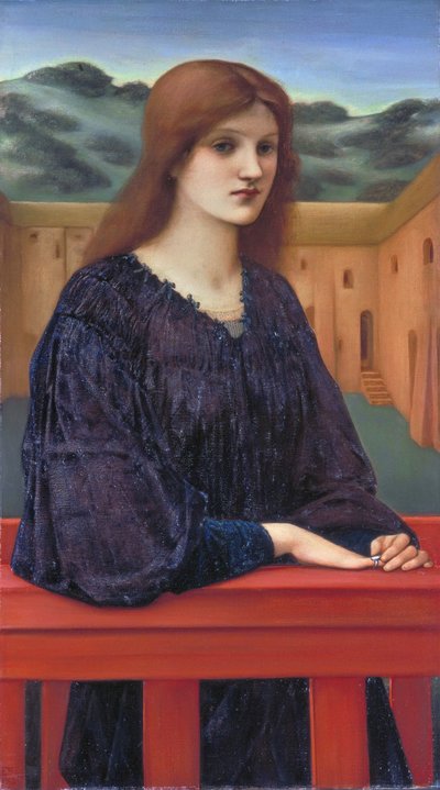Avondrust door Edward Burne-Jones