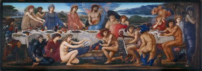 Het feest van Peleus door Edward Burne Jones