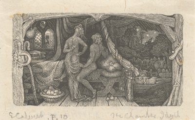 De kameridylle door Edward Calvert