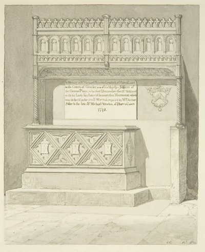 Monument voor Sir Richard Newton Cradock door Edward Cashin