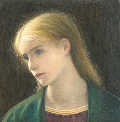 Evelyn Hope, 1870 door Edward Clifford