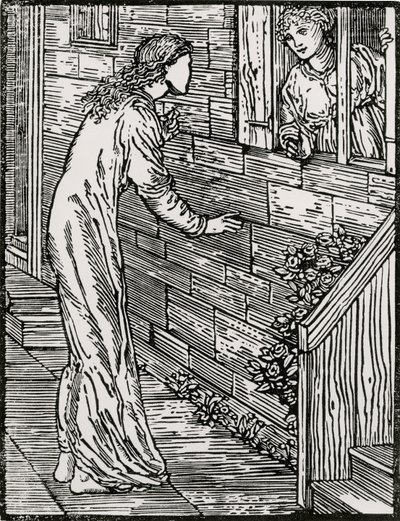 Komt naar de Tweede door Edward Coley (after) Burne Jones