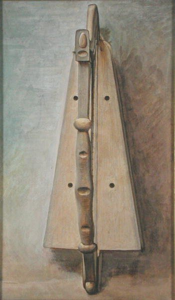 Studie van een harp voor 