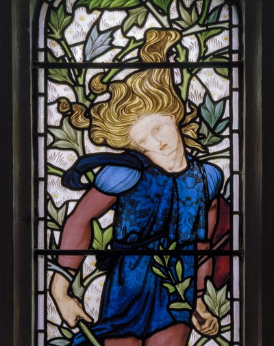 Absalom (detail) door Edward Burne Jones