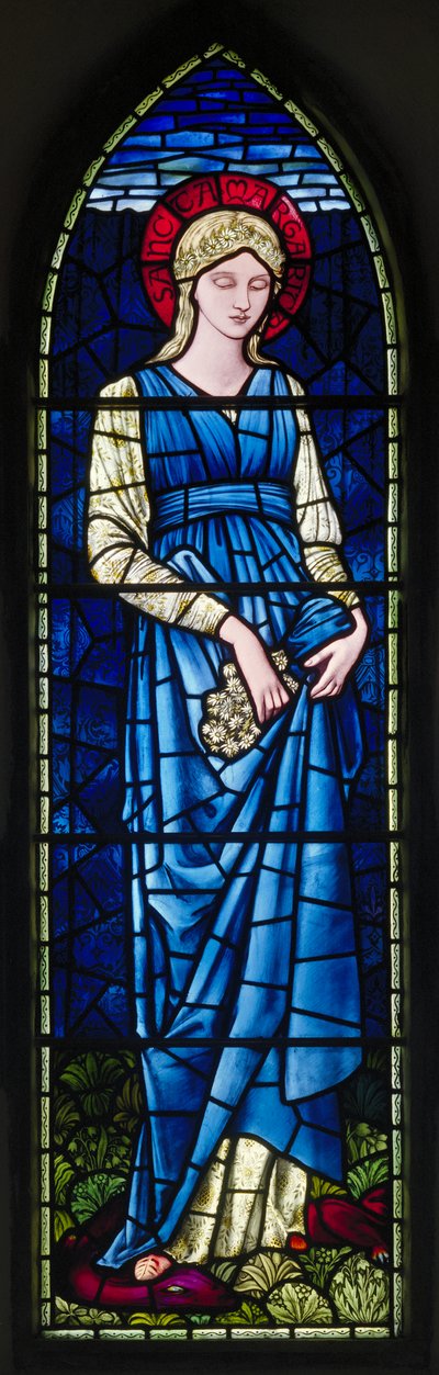 Sint Margaretha door Edward Burne Jones