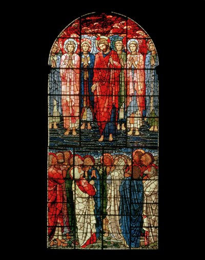 De Hemelvaart Raam door Edward Burne Jones