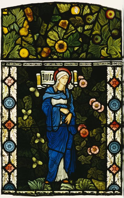 De Heilige Maagd Maria, Morris & Co. door Edward Burne Jones