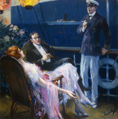 Op een cruise door Edward Cucuel