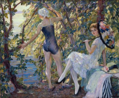 De baders door Edward Cucuel