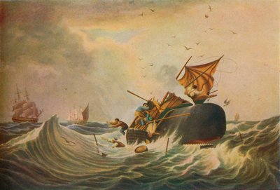 Zuidzee walvisvangst, 1836 door Edward Duncan