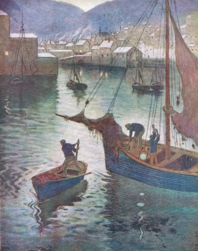 De haven, Polperrow, uit Hutchinson