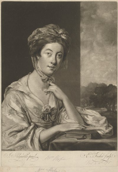 Mevrouw Hope door Edward Fisher