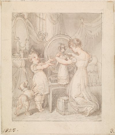 Illustratie voor- De Nieuwe Pop: Zonder Titel door Edward Francis Burney