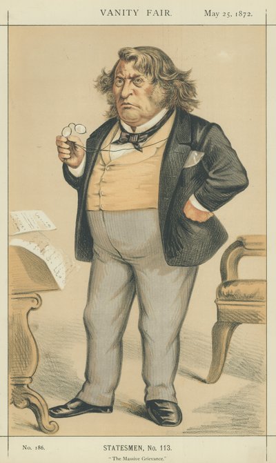 De Eerwaarde Charles Sumner door Edward Frederick Brewtnall