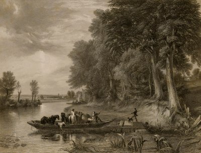 De veerboot door Edward Goodall