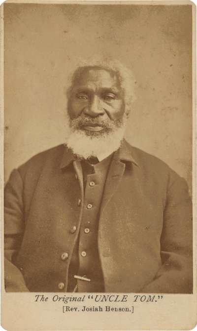 Dominee Josiah Henson, ca. 1876 (foto) door Edward H. Hart