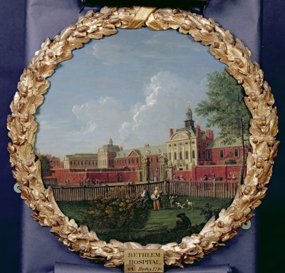 Bethlem Ziekenhuis, ca. 1747 door Edward Haytley