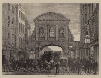 Temple Bar door Edward Henry Fahey