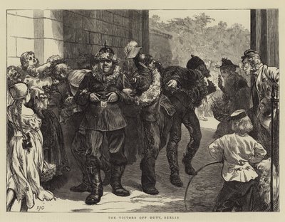De overwinnaars buiten dienst, Berlijn door Edward John Gregory