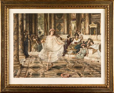 Griekse dans door Edward John Poynter