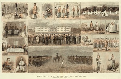 Militair leven in Aldershot en Sandhurst door Edward Killingworth Johnson
