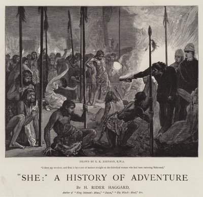 Zij, Een Geschiedenis van Avontuur door Edward Killingworth Johnson
