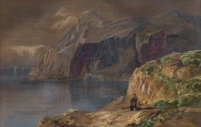 Een ver uitzicht op het Castel Sant