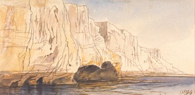 Abu Fodde, 16:00 uur, 4 maart 1867 (594) door Edward Lear
