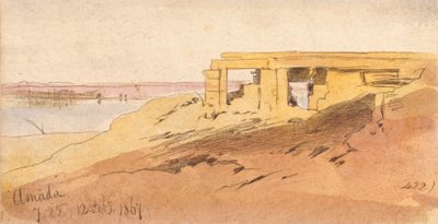 Amada, 7:25 am, 12 februari 1867 (422) door Edward Lear