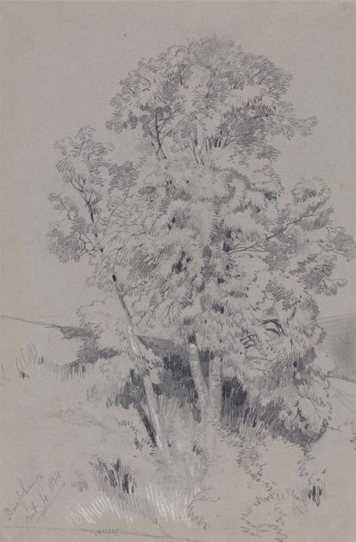 Burpham 4 okt.1834 door Edward Lear