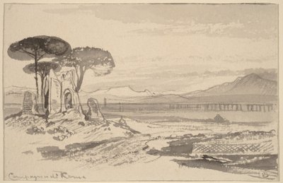 De omgeving van Rome door Edward Lear