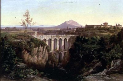 Civita Castellana door Edward Lear