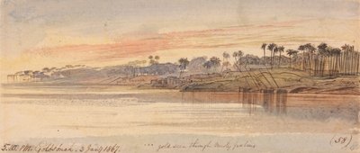 Golosoneh, 5:10 p.m., 3 januari 1867 (58) door Edward Lear