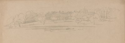 Knowsley Hall door Edward Lear