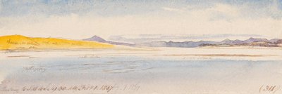 Met het oog op Sabooa; 9.30 uur, 1 februari 1867 (311) door Edward Lear
