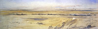 Lycaion, Arcadië door Edward Lear