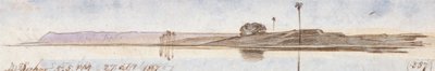 Omgeving Dishna door Edward Lear