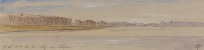 Bij Tapha, 9:45 am, 31 januari 1867 (287) door Edward Lear