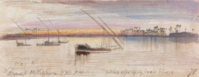 Tegenover Melaghara, 5:20 PM door Edward Lear