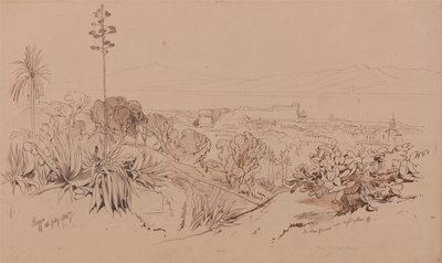 Reggio, 26 juli 1847 door Edward Lear