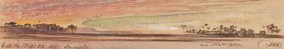 Samata; 28 februari 1867, 18.15 uur (568) door Edward Lear