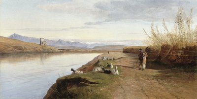 De Romeinse Campagna door Edward Lear