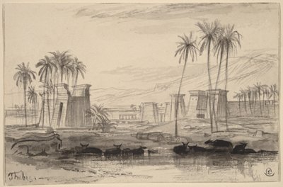 Thebe door Edward Lear