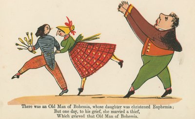 Er was een oude man uit Bohemen, wiens dochter Euphemia werd gedoopt, uit 